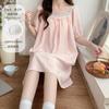 New Pajamas with Chest Pads Women's Summer New Short-sleeved Korean Version Loose Pajamas Sweet Princess Style Loungewear