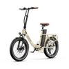 ONESPORT A bicicleta elétrica urbana dobrável OT16-2 de 20 polegadas está equipada com uma bateria de 48V 17Ah e um motor de 250W, com uma capacidade de carga máxima de 150 kg.