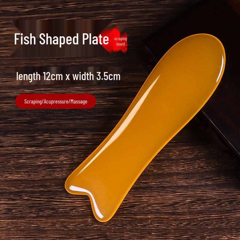 "Massage-Schabewerkzeug aus Harz-Bienenwachs für Nacken, Taille und Gesicht"