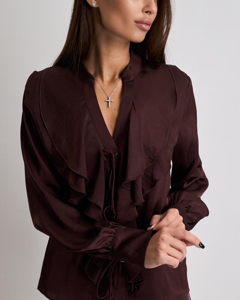 Women's Blouse Espiga 521043 36 Brown