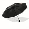 Cowgirl Automatic Folding Umbrella  Simple Eight Rib Design, Bright Color Pattern, Durable Iron Frame, Ideal for Travel and Outdoor, Beach a
