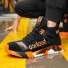 Safety Shoes Men High Top Steel Toe Cap Anti-Smash Men Work Shoes Sneakers Puncture-Proof Indestructible Shoes Dropshipping