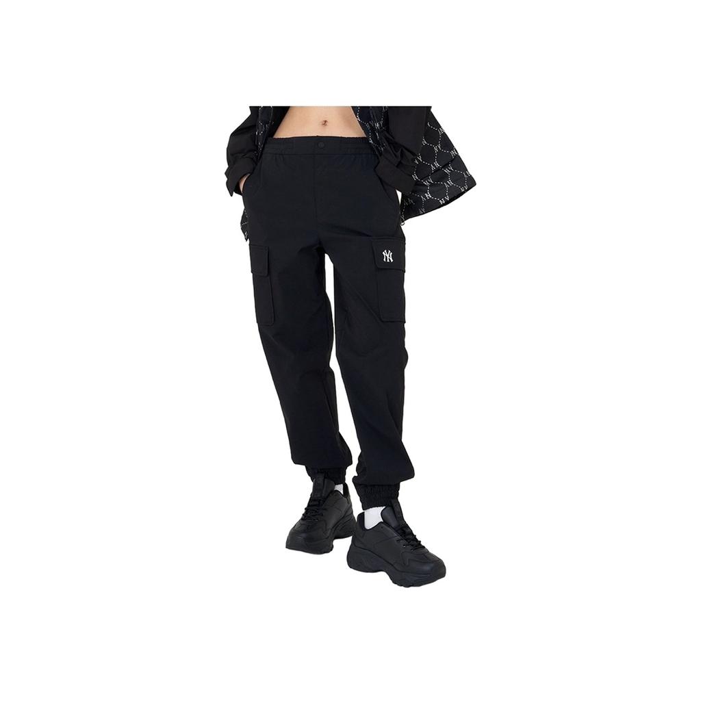 New MLB SS24 Casual Pants Unisex Black 3AWPB0441-50BKS