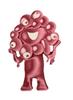 EXPO Osaka Kansai Expo 2025 Capsule Q Miyakumyaku Kaiyodo Rare Metallic Package 15 X 9 X Figure, Color, Pink, Size Approx. 1.5cm