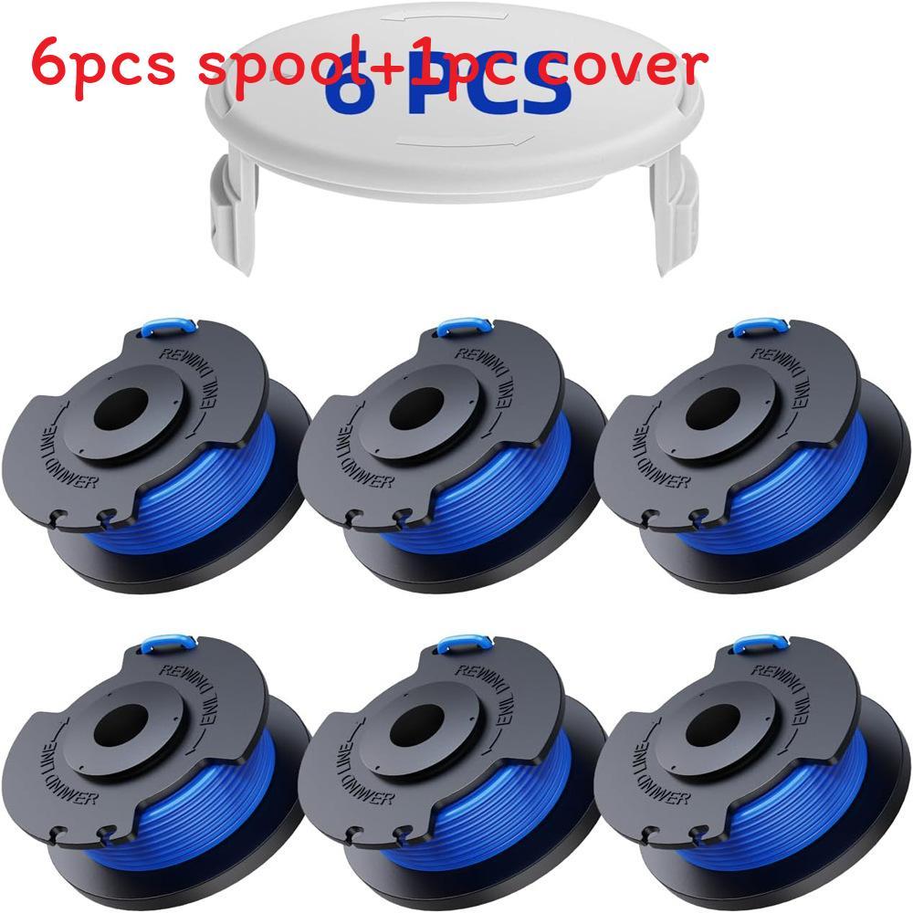

Ryobi Lawn Trimmer Head Replacement Kit With Nylon And Fiberglass For Ac14rl3a And Ac14hca Edgers