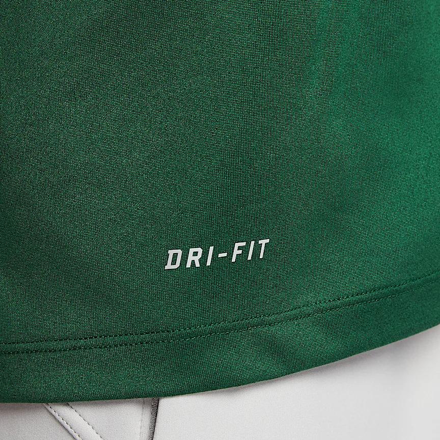 Nike Dri-Fit Team Legend Quick-Dry Comfortable Crew Neck Short Sleeve T-Shirt Women T-Shirts Canyon-Green IB8899-341