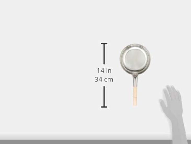 Endo Shoji Commercial Oyako Nabe for Horizontal Steel Beechwood Made In AOY11 (Pot Cooking), Pattern, 16.5cm (Inner Diameter), Triple-Layer Body,