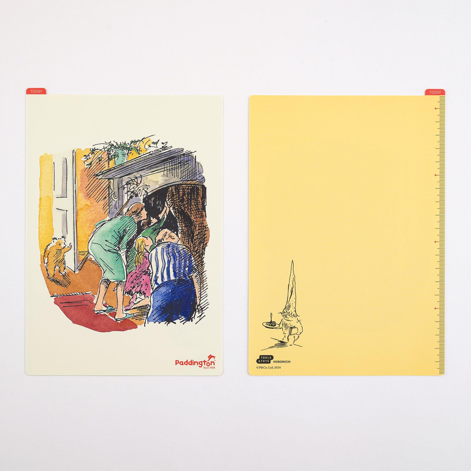 Planner Underlay Cousin Size Planner Accessory Paddington™/Hobonichi Paddington™ оранжевый