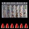 Lady Beauty Goods Glitters Nail Strass Tips Dekoration Nail Art Manikyr Tool DIY