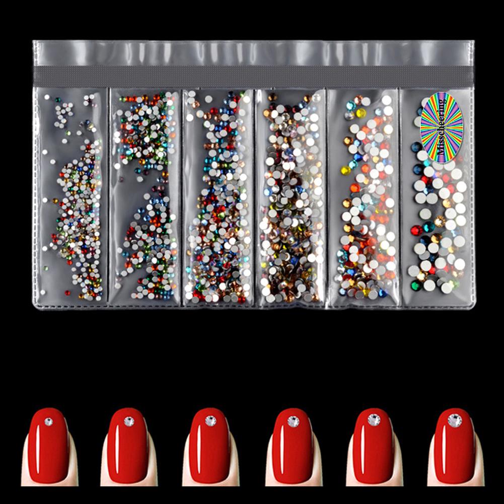 Lady Beauty Goods Glitters Nail Strass Tips Dekoration Nail Art Manikyr Tool DIY