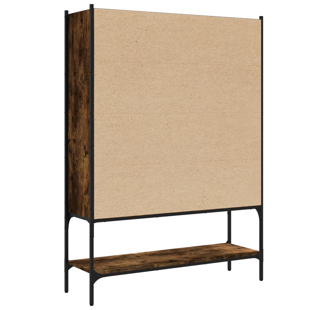 Bookshelf Smoked Oak 102 x 30 x 141.5 cm Engineered Wood