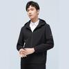 YILITON Men's Spring Autumn Detachable Hooded Casual Jacket