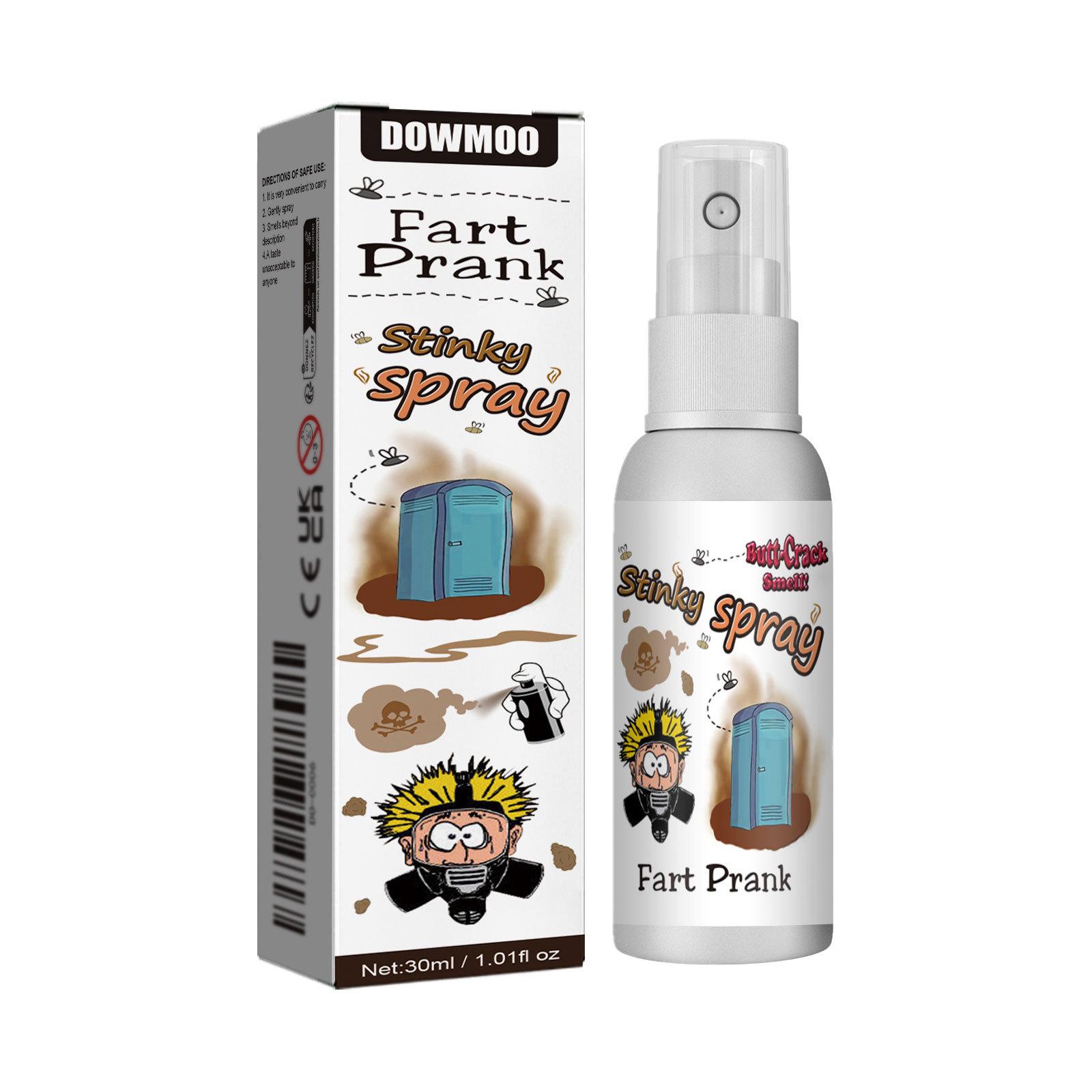 Dowmoo Long-Lasting Stinky Fart Spray Prank Toy