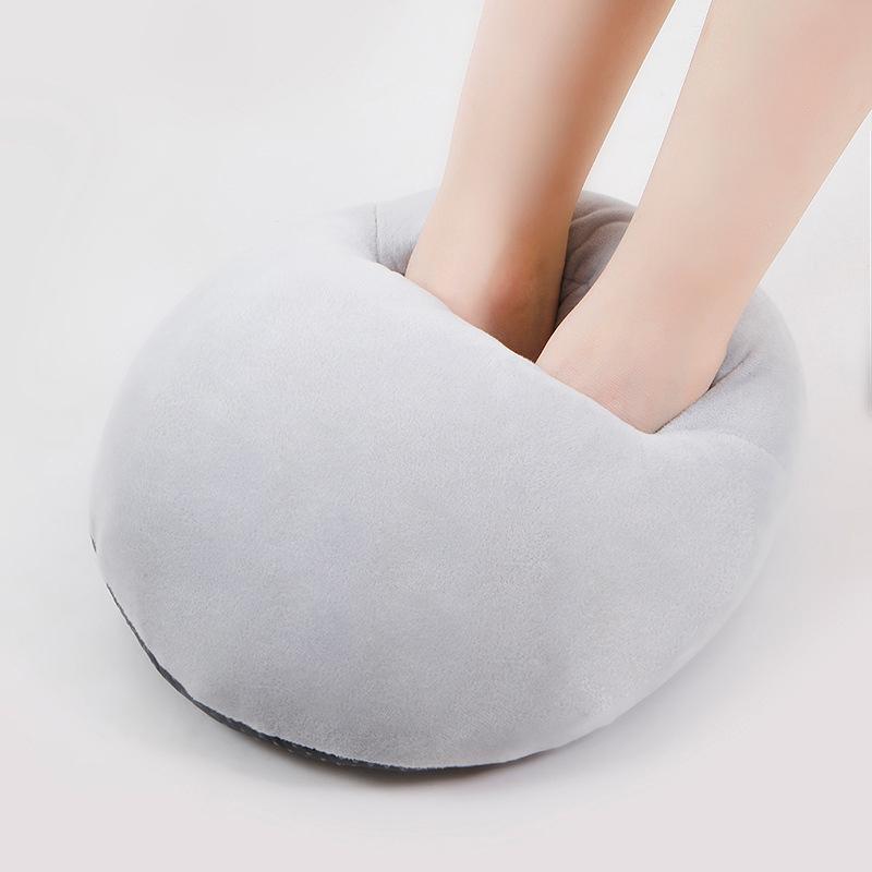 Electric Foot Warmer Heater Constant Temperature Heating Pad Soft Plush Washable Winter Warm Foot For Home Bedroom Feet Warmer