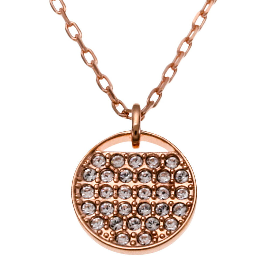 Swarovski Ginger Rose Gold Necklace 5265913