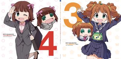 Anime "Puchimas! -Petit Idolmaster-" PETIT IDOLM@STER Twelve Seasons! Vol.3 & 4 "Takatsuki Yayoi & Yayo" & "Amami Haruka & Haruka-san" [Analog]