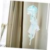 DOITOOL Unique Jellyfish Lanterns Paper Lamps 3pc DIY Kit for Ocean-Themed Decorations and Parties
