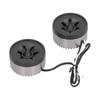 Pair Car Mini Tweeter Loudspeaker 30 Degrees Adjustable 25 Core 6000‑40000HZ 8 Ohm  for Subwoofer