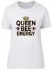 Queen Bee Energy Bumblebee Beekeeper Unisexs TShirt Ladies Gift Tee