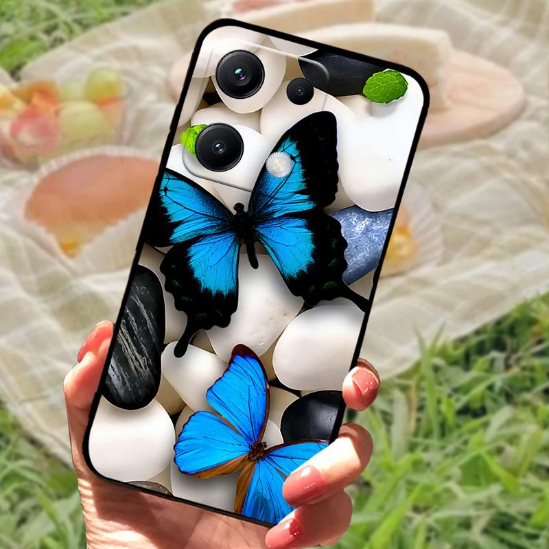 Cases For Xiaomi Redmi Note 14S Coque 2502FRA65G Silicone Soft TPU Phone Cover Funda For Redmi Note 14S 4G Cool Protector Shells