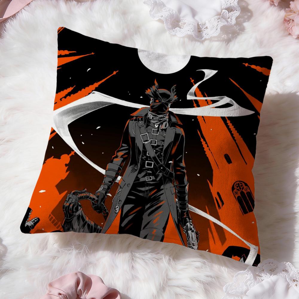 Classic B-BloodborneS Cushion Cover Premium Comfort Reversible Pillow Cove -Two In One Design for Any Room & Car Interior