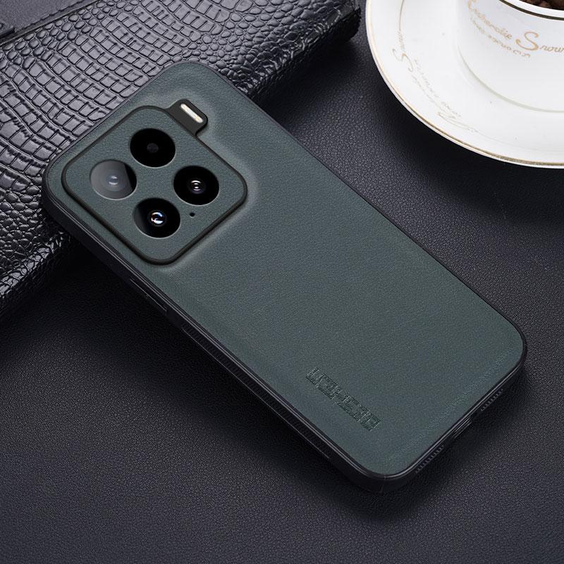 Carbon Fiber PU Leather Shockproof Cover For Xiaomi 15 15S Pro 15 14 13 Ultra Anti-Shock Soft Phone Case For Xiaomi 15 14 13 Pro