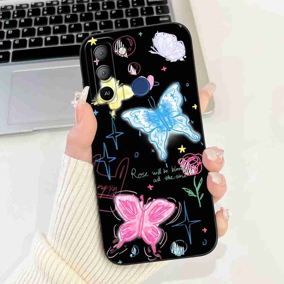 Für Tecno Pop 5 LTE Hülle Beliebte Bemalte Abdeckung BD4 BD4i Weiche Silikon Handyhülle Für Tecno Pop 5 Pop5 LTE Stoßfeste Rückseite
