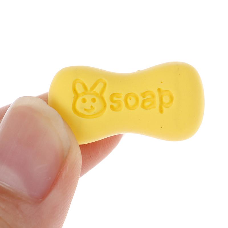 10Pcs 1/12 Dollhouse Miniature Simulation Cream Soap Model Bathroom Accessories