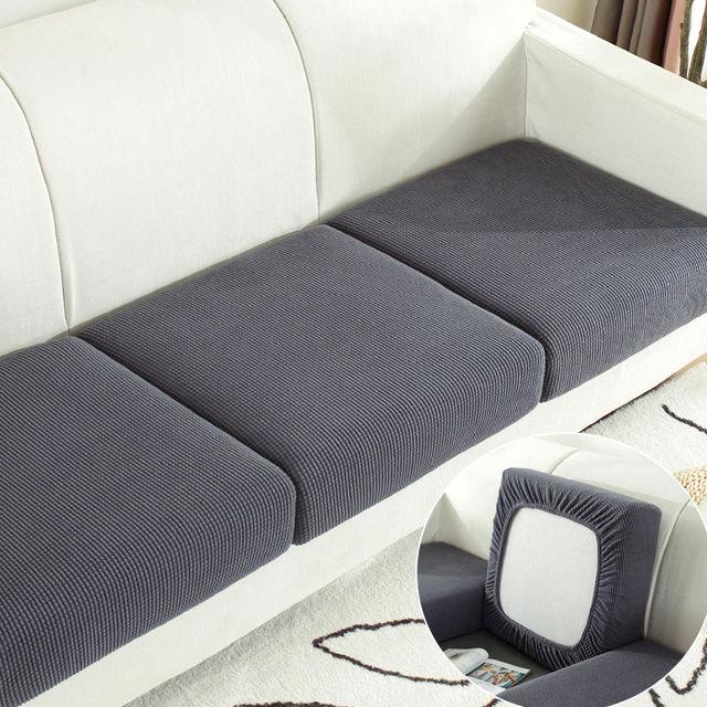 Thickened Plush-touch Sofa Cushion Cover Elastic All -Inclusive Living Room Sofa Cover Removable And Machine Washable Furniture Protective