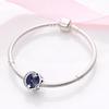 Authentische Charm-Anhänger Charms Kupferbeschichtet Tiefblau Sternenhimmel Perlen Charm-Anhänger Kompatibel Mit Armbändern Schmuck für Frauen Herstellung DIY Geschenk