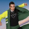 Adidas Casual Sports Colorblock Hooded Jacket Men Jackets Green H17983