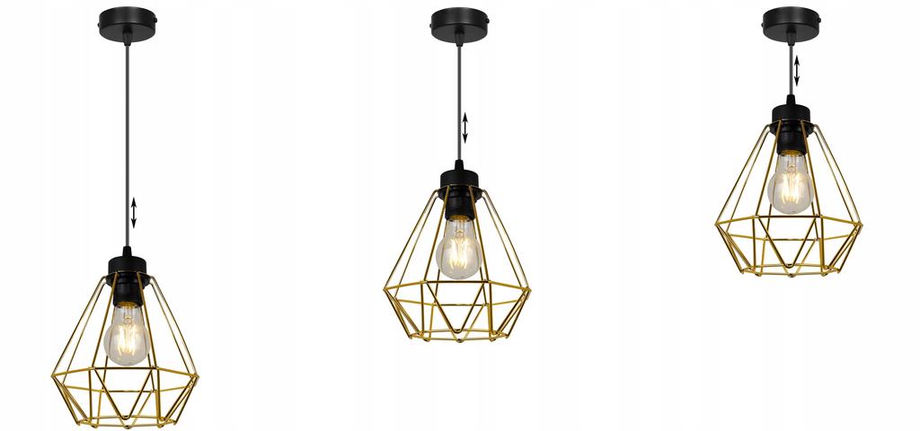MODERN ELEGANT HANGING LAMP METAL LAMPSHADE
