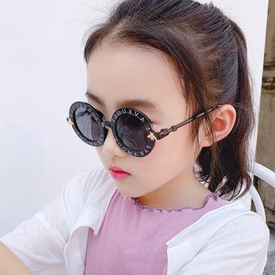 Vintage Beliebt Kinder Hohe Qualität Kinder Heißer Verkauf Runde Steampunk Sonnenbrillen Brillen Biene Oculos Jungen Luxus Mädchen Sonnenbrillen Einzigartig