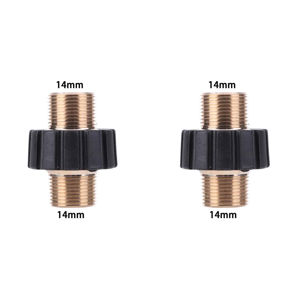 

Медный переходник для быстрого соединения шланга высокого давления (М22 14–14 мм)