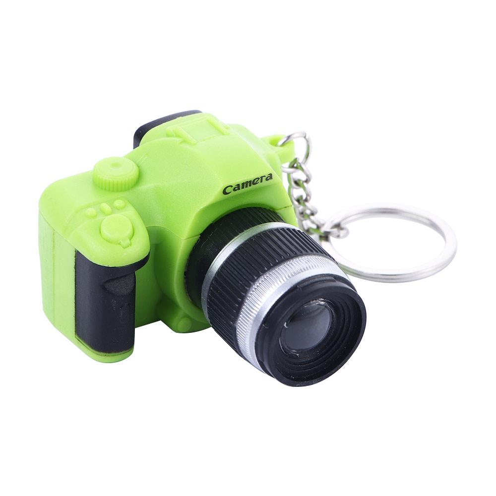 Accessorie Pendant Led Light With Sound Creative Camera Simulation Cameras Flashing Camera Keychain Camera Keychain