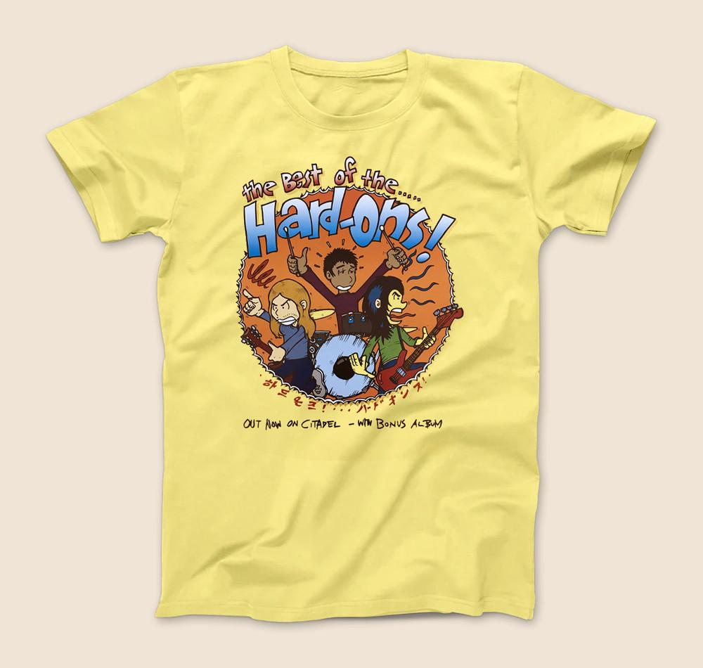New Hard Ons Poster Band T-shirt Full Size S to 5XL TA21 Unisex T-Shirt S