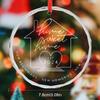 1pc/2pcs House Warming Gifts for New Home Housewarming Christmas Ornaments for Decorations First Christmas In Our New Home Gift Ideas