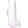LED Christmas Tree 789 Warm White LEDs 476 Cm