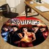 The Vampire Diaries Patroon Rond Tapijt, Binnen/Buiten Mat, voor Picknick, Speelkamer, Slaapkamer, Kantoor, Woonkamer, Huisdecoratie Tapijt, Verjaardagscadeau