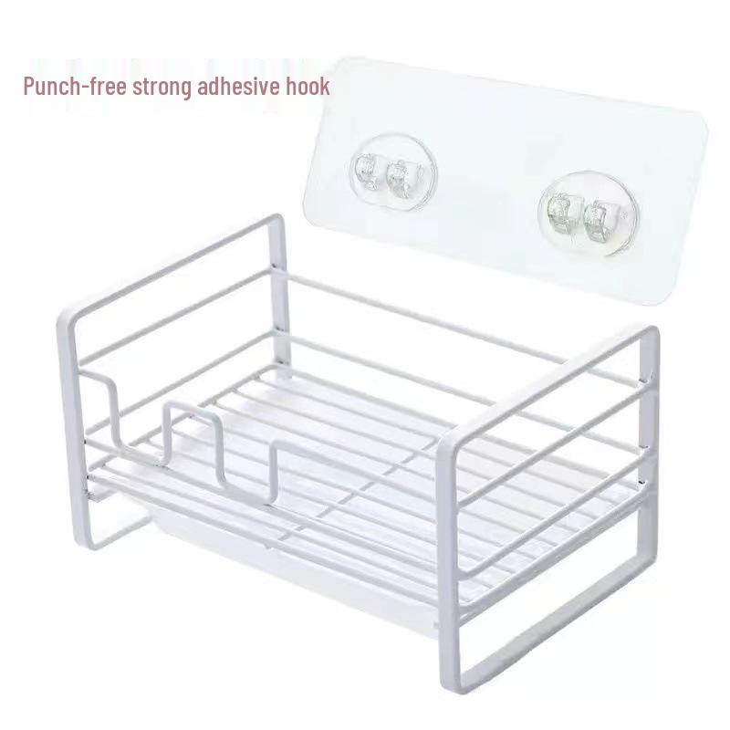 Wrought Iron Countertop Sponge & Dishcloth Holder