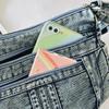 Women's Shoulder Bag Denim Tote Bag College Style Crossbody Bag