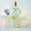 Wholesale Pet Dresses Spring Summer Thin Dog Cat Wedding Gown Dress Dog Clothes for Small Dogs Designer Dog Clothes