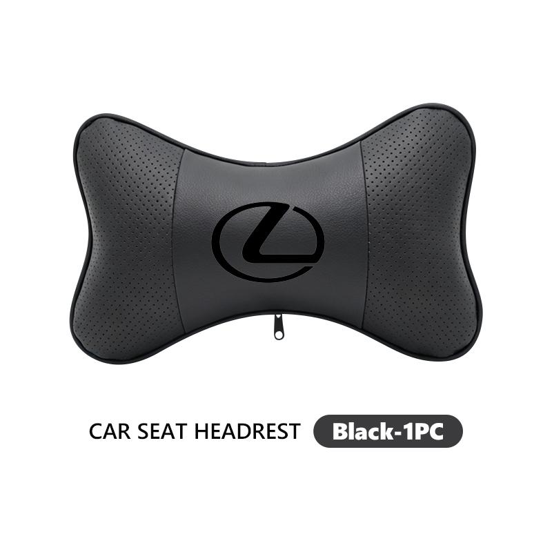 

For Lexus Car Seat Leather Headrest Neck Cushioning Support Head Pillow