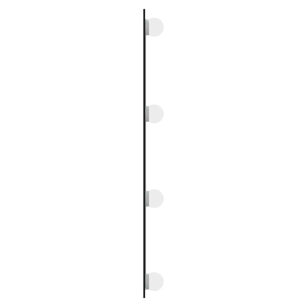 Wall Mirror with LED Lights 40x60 cm Rectangular Glass