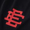 EES-15 Herren Mesh Sportshorts, Schwarz Kansas City Chiefs Logo Print Atmungsaktiv Sommer Street Strand Boardshorts