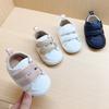 Casual Non-Slip Sport Sneakers Baby Casual Walking Shoes for 0-1Years Toddler Baby Boys and Girls Baby Double Color Basic Simple