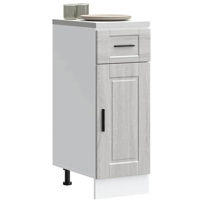 VidaXL Armoire de cuisine Porto sonoma gris bois d'ingénierie 853943