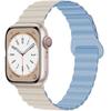 Two-Color Silicone Strap for Apple Watch 10/SE Creative S9
