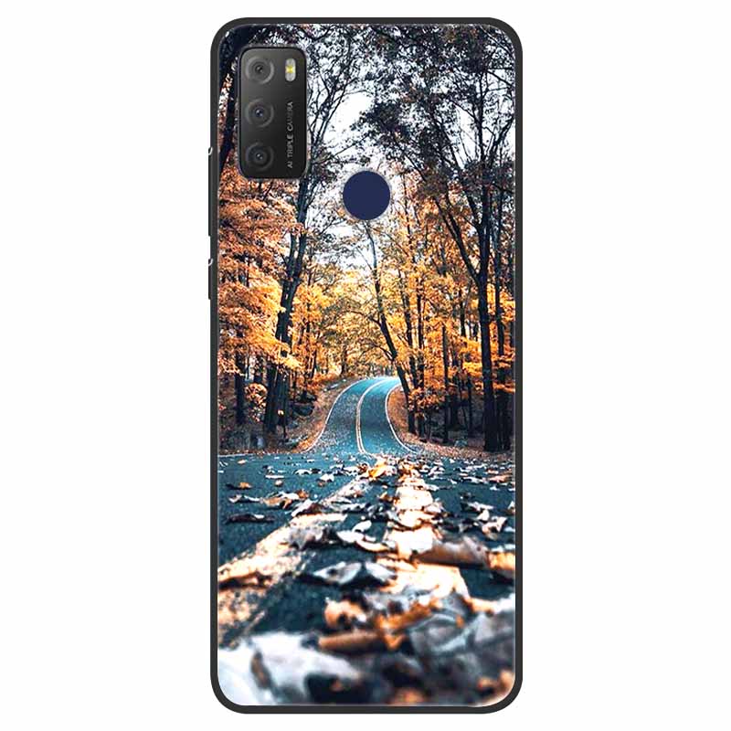 For TCL 20Y Case Shockproof Silicone Soft Phone Back Cover For TCL 20E 6125F Case TPU Bumper Coque For TCL20Y TCL20E 20 Y Funda