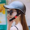 Motorsykkel Halvhjelm Baseballcaps Universell Menn Kvinner Hjelm Voksen Elektrisk Sykkelhjelmer Sykkel Klassisk Scooterhjelmer
